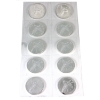 Image 1 : 10x 1oz $5 Birds of Prey: Red Tailed Hawk .999 Fine Silver Rounds Sealed in Sheet (Tax Exempt)