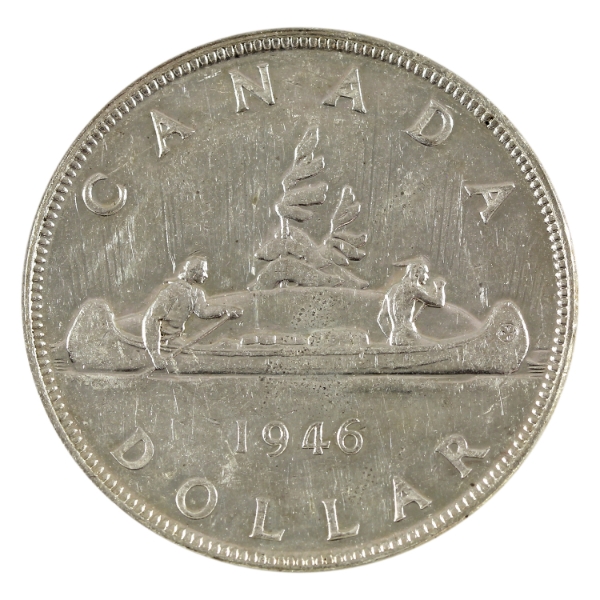 Silver $1 1946 SWL EF 