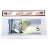 Image 2 : RADAR BC-67a-N1-iii 2006 $5 3 Digit RADAR BCS CUNC63 Original Jenkins-Dodge, Printed in 2006 