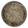 USA 1871 Half Dime VF-EF