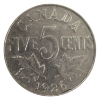 Image 2 : 5-cent 1926 Far 6 ICCS F12