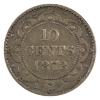 Image 1 : Newfoundland 10-cent 1873 VG-F