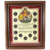 *Queen Victoria to Elizabeth II Canadian Quarter Collection in Wooden Display Frame