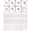 Image 2 : USA Silver Dimes 1871-1954 Bulk Collection in 2x 20-Pocket Sheets Filler to Choice BU. 27pcs