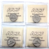 Image 2 : 5-cent 1966, 1967, 1969 & 1970 ICCS PL66 UHC. 4pcs.