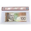 Image 2 : RADAR BC-66a-N1-ii 2004 $100 2 Digit RADAR BCS CUNC62 Original Jenkins-Dodge SN: BKC3377733