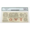 Image 3 : 380-10-10-12a 1858 $2 International Bank of Canada Large Blue SN, Red Protectors Legacy CUNC64 Fitch