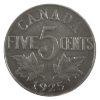 Image 2 : 5-cent 1925 ICCS VF30