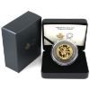 Image 1 : 2024 $50 Allegory of Freedom Fine Silver Coin with a Gold Plated Cast (Tax Exempt)