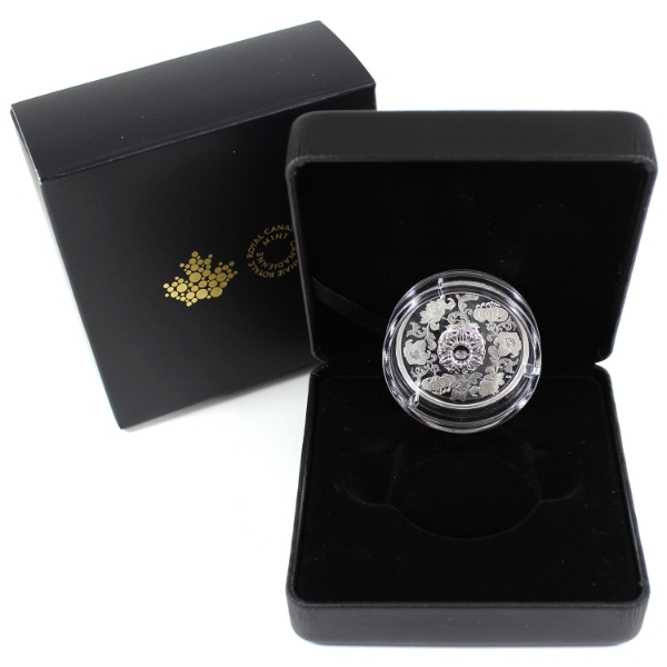2020 $20 Dancing Diamond - Sparkle of the Heart Fine Silver Coin (Tax Exempt)