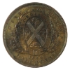 Image 1 : CH# PC-1B1 1844 Province of Canada Bank of Montreal Half Penny EF Tall Trees Short Nose Bank Token