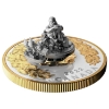 Image 1 : 2022 $50 Holiday Gifts Fine Silver Sculpture Coin