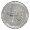 Image 1 : 10oz 2021 $50 Magnificent Maple Leaves .9999 Fine Silver Coin. (Tax Exempt)