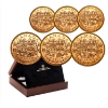 Image 1 : 1912-1914 Gold $5 & $10 Premium Hand Selected 6-Coin Set - Offical Royal Canadian Mint Release