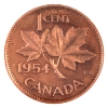Image 2 : 1-cent 1954 SF ICCS PL65 Red Heavy Cameo