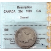 Image 1 : 25-cent 1889 CCCS G6 (Cleaned)