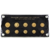 Image 1 : Souvenir California Gold Tokens Uncirculated Type Set