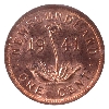 Image 3 : Newfoundland 1-cent 1941C ICCS MS65 Red