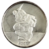 Image 1 : 1/2oz Rarities Mint 1987 Disney's 50th Ann. Snow White- Happy .999 Fine Silver Round (Tax Exempt) 