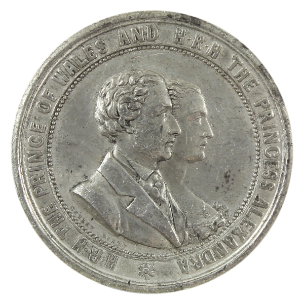 Replica Great Britain 1863 Marriage of the Price of Wales to Princess Alexandra (Eimer-1563a) 35.3g.