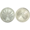 Image 2 : 2x 1oz 2017 Canada 150th Anni. .9999 Fine Silver Rounds. 2pcs (Tax Exempt)