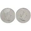 Image 2 : 2013 $8 Polar Bear 1.5oz .9999 Fine Silver Coin. 2pcs. (Tax Exempt)