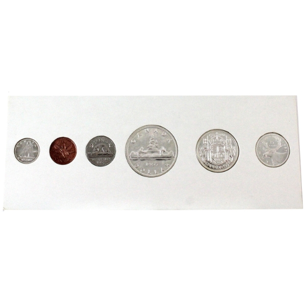 1957 Proof Like Set in Original White Cardboard