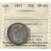 Image 1 : 25-cent 1903 ICCS EF40