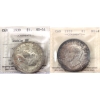 Silver $1 1939 Regular & Dbl HP ICCS MS64. 2pcs.