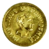 Image 2 : 1822-1823 Mexico Agustinus Dei Providentia 22K Gold Miniature Replica Coin