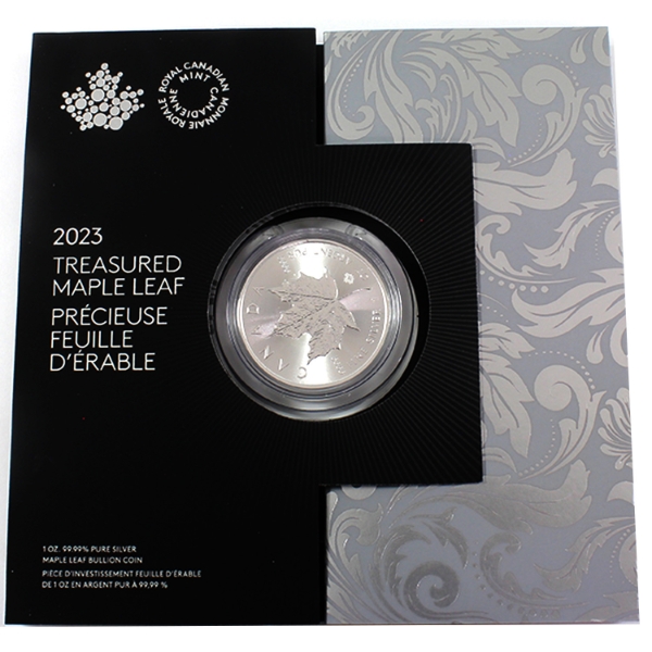 2023 $5 Treasured SML Premium Bullion .9999 Fine Silver Coin (Tax Exempt)