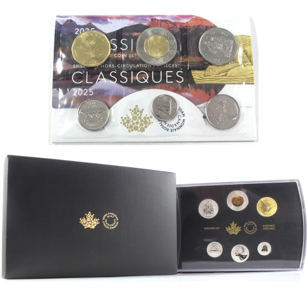 2025 Conservation Stories: Monarch Butterfly Specimen Set & Classic Uncirculated Coin Set. 2pcs