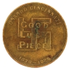 Image 2 : USA 1928 Cincinnati Industrial Expo Good Luck Piece