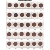 Image 1 : 1-cent 1920-2008 with Key Dates Bulk Collection in 4x 30-Pocket Sheets