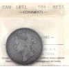 Image 1 : 50-cent 1871 ICCS VF20
