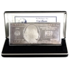 Image 3 : 4oz USA Washington Mint 2004 Tribute to Franklin $100 Note. 999 Fine Silver Proof (Tax Exempt)