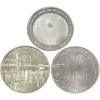 Image 2 : 3x 1oz Mixed .999 Fine Silver Rounds. 3pcs. (Tax Exempt)