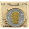 Image 3 : 2018 $1 WWI Armistice 100th Ann. Special Edition Proof Silver Dollar ICCS PF68 (Tax Exempt)