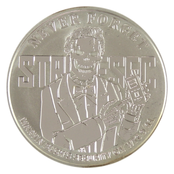 1oz Silver Shield Never Forget Series #8 2017 Stratsec .999 Fine Silver Round (Tax Exempt)