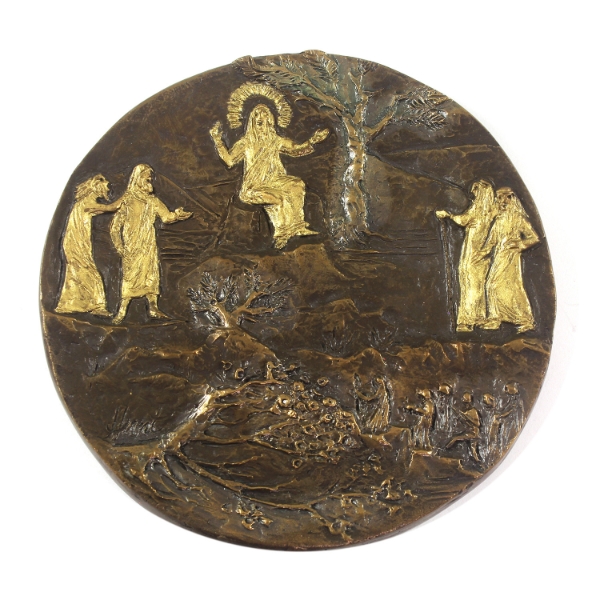 Artcast Inc. 2002 Sermon On The Mount Medallion 384.3g-Bronze, 95mm