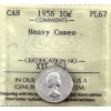 Image 1 : 10-cent 1956 ICCS PL67 Heavy Cameo 