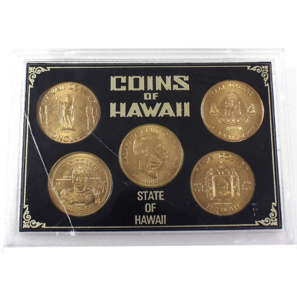 USA Coins of Hawaii 5-Coin Set