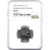 25-cent 1977 Uncirculated Set Issue NGC MS67