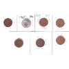 Image 2 : Bulk Lot of World 1906-1955 Mixed Denomination Coins. 7pcs.