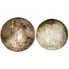 Image 2 : 2oz USA Vintage .999 Fine Silver Rounds. 2pcs. (Tax Exempt)