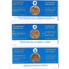 Image 5 : 1984 Commemorative Pope John Paul II's Visit to Canada 15 Medallion Set in Brown Binder
