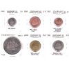 Image 1 : Bulk Lot of Stoltenhoff Island Tristan da Cunha Mixed Denomination 2008 Coins. 6pcs.