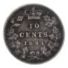 Image 2 : 10-cent 1884 ICCS VF20