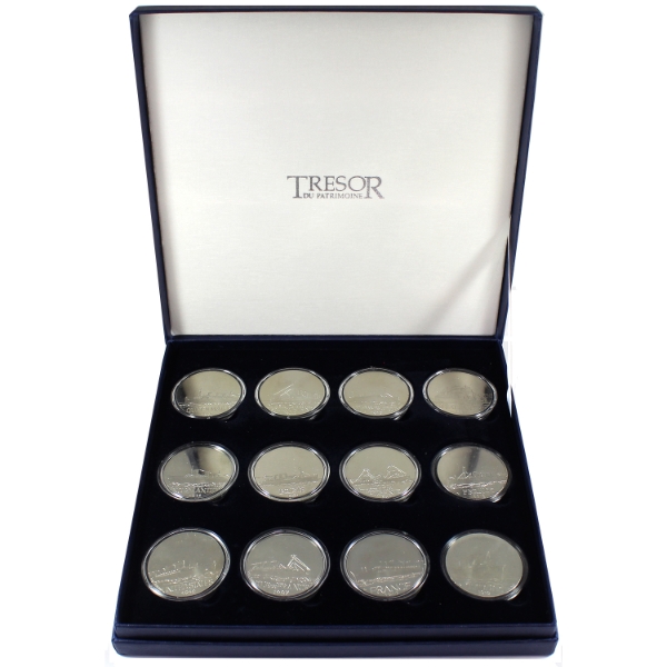 France Treasure Heritage 12-Medal Ship Themed Set