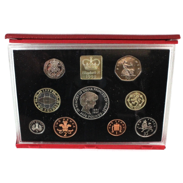 Great Britain 1999 Last Coins of the 20th Century Proof Coin Collection